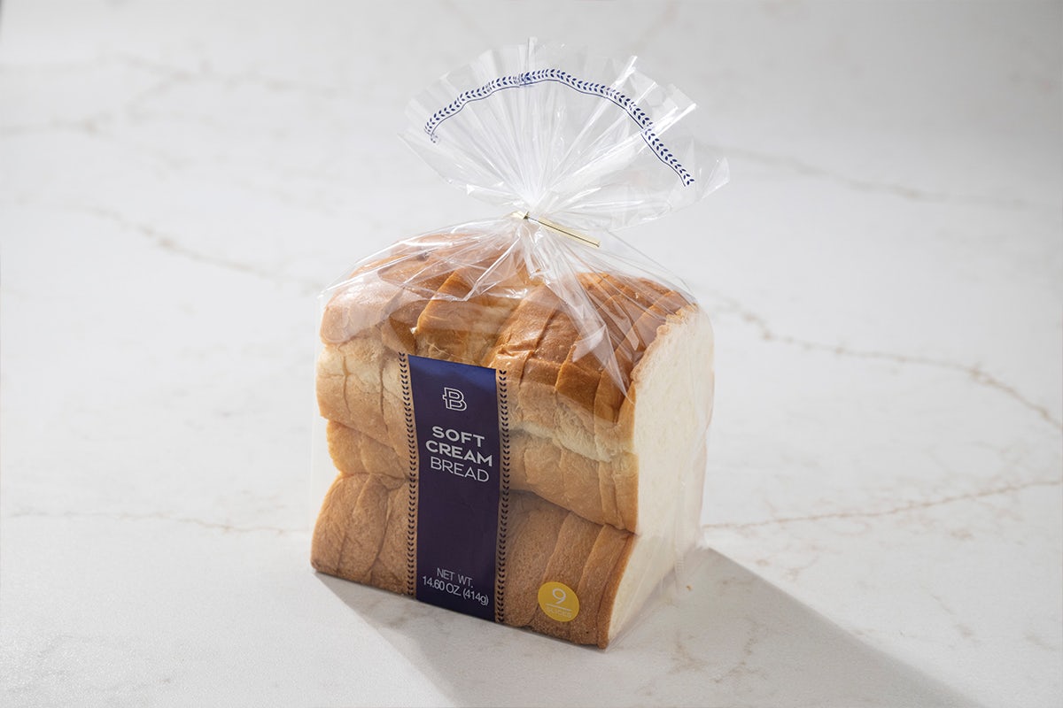 Packaged Soft Cream Bread