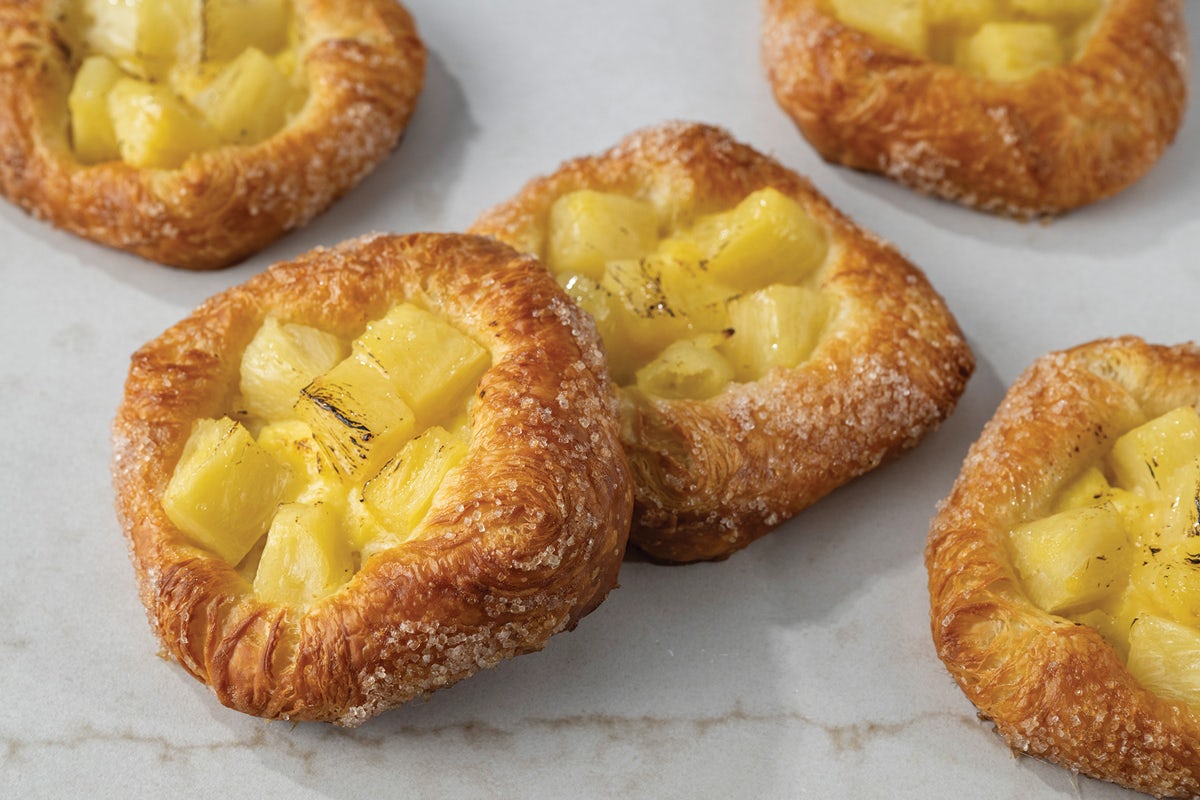 Pineapple Brulee Pastries
