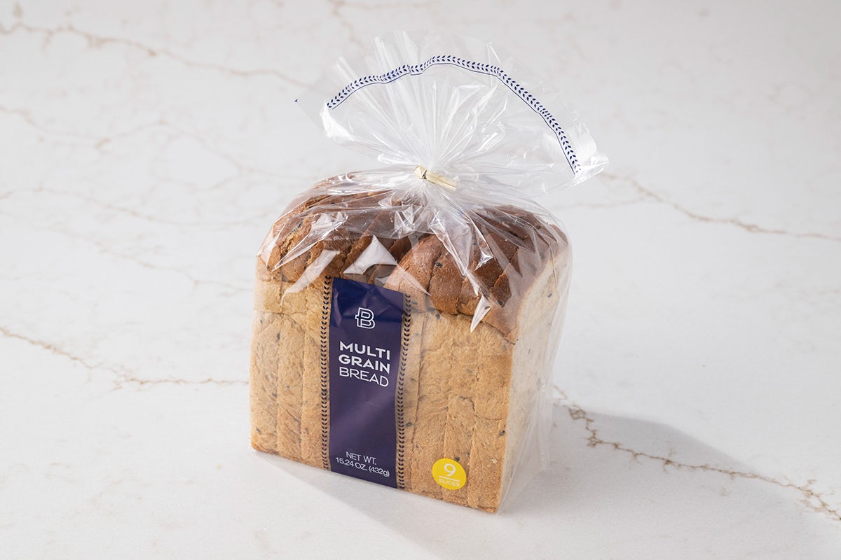 Packaged Multigrain Bread